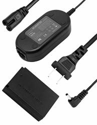 Decumoor Camera Ac Adapter Charger Kit ACK-E12 With Dr Coupler Fit For Canon Eos M Eos-m Eosm Ildc Mirrorless Digital Camera