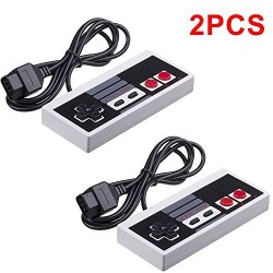 2-PACK Classic Nes Controllers For Nintendo Nes 8 Bit Entertainment System Console Control Pad