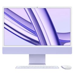 Build 2023 Apple IMac 24-INCH M3 8-CORE Cpu 10-CORE Gpu 4.5K Retina 24GB Unified RAM 1TB - New 1 Year Apple Warranty - Purple