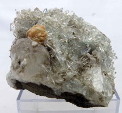 Prehnite Calcite & Quartz Cluster Goboboseb Mnt Namibia