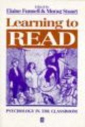 Learning to Read - Psychology in the Classrooom