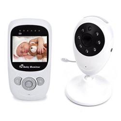 Yoolove Baby Monitor 2.4 Tft Lcd Wireless Digital Video With Night Vision & Temperature Monitoring Two-way Talk No Wifi