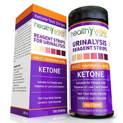 Ketone Strips - Great For Diabetics & Ketosis Professional Grade Ketone Urine Test Strips For Use In Atkins Diet Weightloss Low Carb Ketogenic And