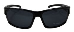 Lentes And Marcos Lorenz Glossy Black Active Sunglasses
