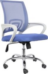 Wippy Netting Typist Chair Blue