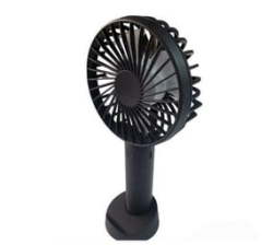 MINI Rechargeable Handheld Fan With Stand-black