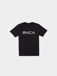 RVCA Boy&apos S Black Short Sleeve T-Shirt