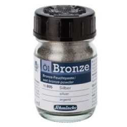 Oil Bronze Powder - 50ML - Silver
