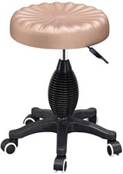 Yangya Bar Lift Rotate High Stools Chair Beauty Salon Hairdressing Manicure Lifting Chairs Stools Adjustable Height 360 Rotating Chairs Ergonomic Stools-gold