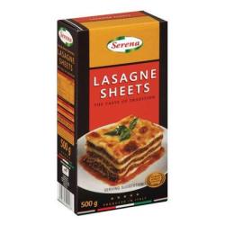 Serene Serena Lasagne Sheets 500G