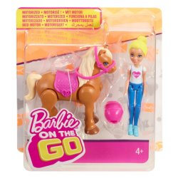 Barbie - MINI On The Go MINI Vehicle + Pony Assorted