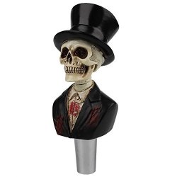 Awofer Skull Beer Tap Handle For Kegerator Sports Bar Keg Tap Handle Resin Zombie Breweriana Bar 5 Inch Tall Beer Lover Gifts