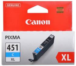 Canon CLI-451XL Cyan Cartridge - 665 Pages @ 5%