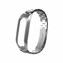 Nicerio Compatible For Tomtom Touch Replacement Band - Stainless Steel Watch Strap Watch Bracelet Wrist Strap Compatible For Tomtom Touch - Silver