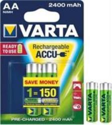 Varta Power Accu 2 x AA 1.2V Ni-mh Rechargeable Batteries
