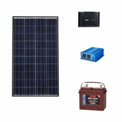 Sustainable Five 500Wh Solar Power Kit