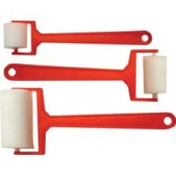 Sponge Roller Kit Contains 3 Rollers In Widths 25MM 40MM 60MM
