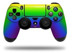 Vinyl Skin Wrap For Sony PS4 Dualshock Controller Smooth Fades Rainbow Controller Not Included