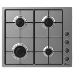 Candy 60CM Stainless Steel Gas Hob