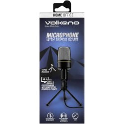 Volkano Stream Media Series Omni Direct Desk Microphone With Tripod 3.5MM