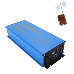 Xyz Invt 2000 Watt 2KW Pure Sine Wave Power Inverter Dc 12V To Ac 120V With LED Display And Wireless Remote Controller For Rv
