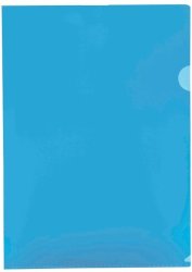 - A4 Pvc Secreterial Folder - Blue Pack Of 12