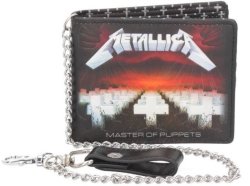 METALLICA - Master Of Puppets Embossed Wallet With Chain