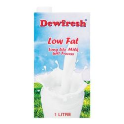 Dewfresh Low Fat Long Life Milk 6 X 1L