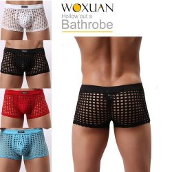 Sexy Luxurious Mesh Boxer Briefs - New Arrival