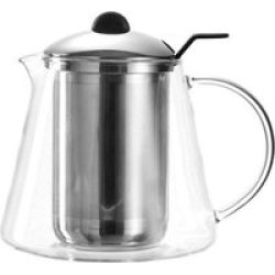Teapot In Glass With Integrated Strainer Tisana 1.6 Litre