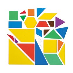 Edx Education Polygons Plastic - 450 Pieces
