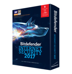 BitDefender Internet Security 2 User 1 Year 2017