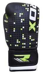 RDX Kids Boxing Glove - Black & Green 6oz