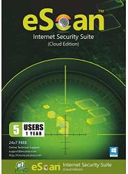 Escan Internet Security Suite With Cloud Security Includes Antivirus Pro Unlimited Complete Protection 5 Devices 1 Year Pc laptops Download Internet Security Plus 2019