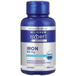 Clicks Expert Iron Chelate Tablets 60 Tablets