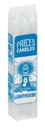 Prices White Household Candles 6ea