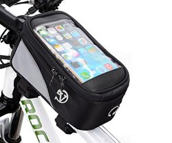 Men's Bicycle Frame Bag Cycling Bag Gears Pouch Touchscreen Cellphone Cover For Huawei Mate 9 Lite 9 Pro 9 Porche Design
