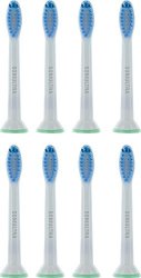 Soniultra 8 Pack Replacement For Sensitive Standard Toothbrush Heads For HX6054 05 Philips Sonicare Compatible Model Electric Head Plaque Control Gum Health Diamondclean Healthywhite Electronic Brush