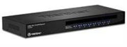 Trendnet TK-803R 8 Port Rack Mount Kvm Switch With Vga And USB Connection - Supports Both USB And PS 2 Connections To Console Port High