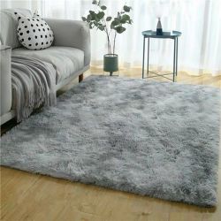 150 X 180CM Plush Fluffy Carpet -shaggy Foldable Rug