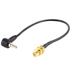 Rp Sma Female To 90 Degree CRC9 Male Plug Antenna Cable Adapter 22CM