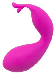 SWAN The Kiss Squeeze Control Vibrator - Deeppink