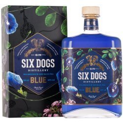 Six Dogs Blue Gin 750ML