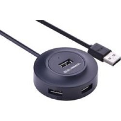UGreen 4-PORT USB 2.0 Hub - Black