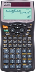 Sharp Scientific Write View Calculator - Elw506