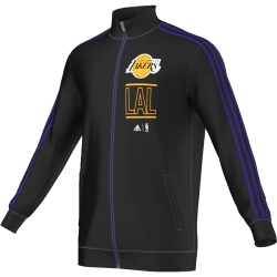 Adidas Men's Lakers Basics Track Jacket