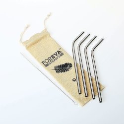 Stainless Steel Straws Pack Of 4