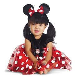 Red Minnie Mouse Costume - Baby 12-18