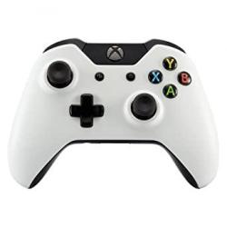 Extremerate Matte Solid White Front Top Up Shell Case Faceplate For Xbox One Controller