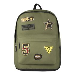 Badges Boys Backpack Green.